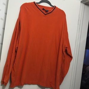 Cherokee Orange Long Sleeve Sweater